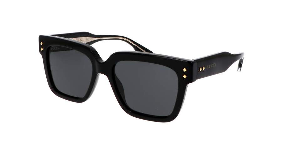Sonnenbrille Gucci GG1084S 001 54-18 Schwarz Breit auf Lager