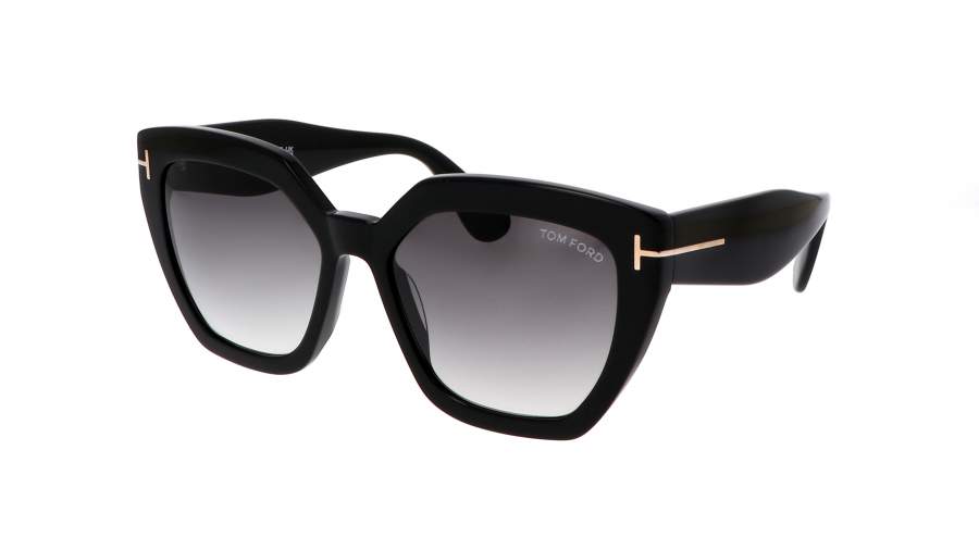 Sonnenbrille Tom Ford Phoebe Schwarz FT0939/S 01B 56-17 Breit Gradient Gläser auf Lager