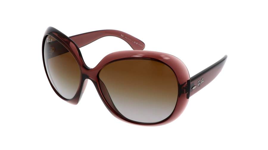 Lunettes de soleil Ray-ban Jackie ohh RB4098 6593/T5 60-14 Brun Transparent brown na zalihi