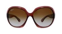 Ray-Ban Jackie ohh RB4098 6593/T5 60-14 Transparent Brown