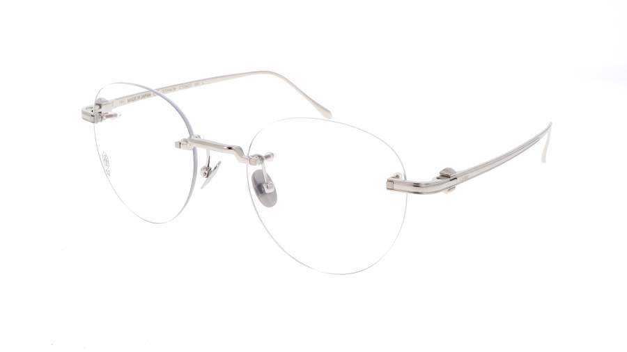Brille Cartier CT0342O 001 52-20 Silber Mittel auf Lager