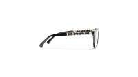 CHANEL CH3429Q C622 52-16 Black and Gold