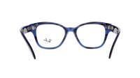 Ray-Ban RX0880 RB0880 8053 49-19 Striped Blue
