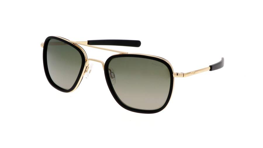Sonnenbrille Randolph Aviator 23K Gold Fusion Gold AI017 55-20 Mittel Polarisierte Gläser Gradient Gläser auf Lager