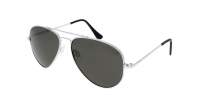 Randolph Concorde Bright Chrome Grau Skytec polarized CR073 57-15 Breit Polarisierte Gläser