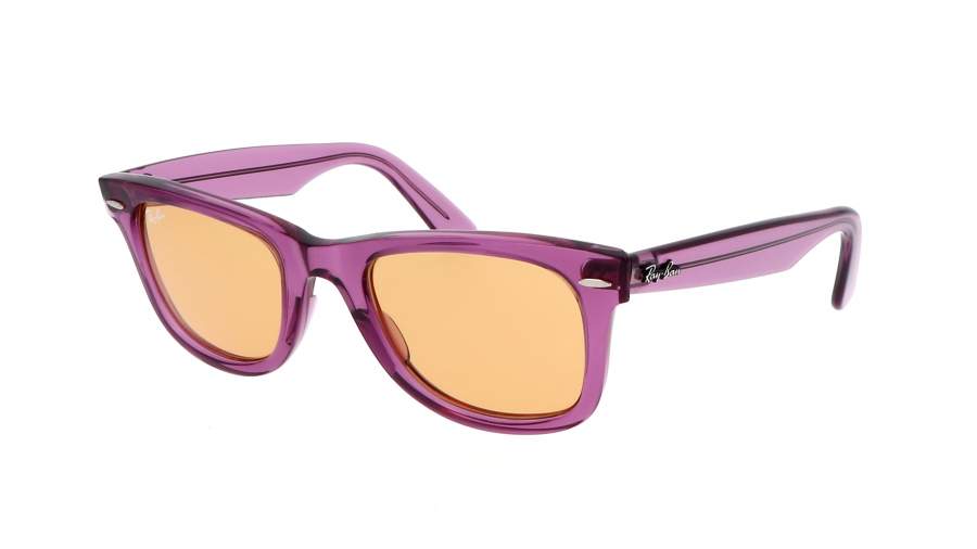 Occhiali da sole Ray-Ban Original wayfarer Colorblock RB2140 6613/13 50-22 Viola in stock