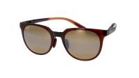 Maui Jim Wailua Brun Maui pure H454-01 49-20 Medium Polarisés Dégradés Miroirs