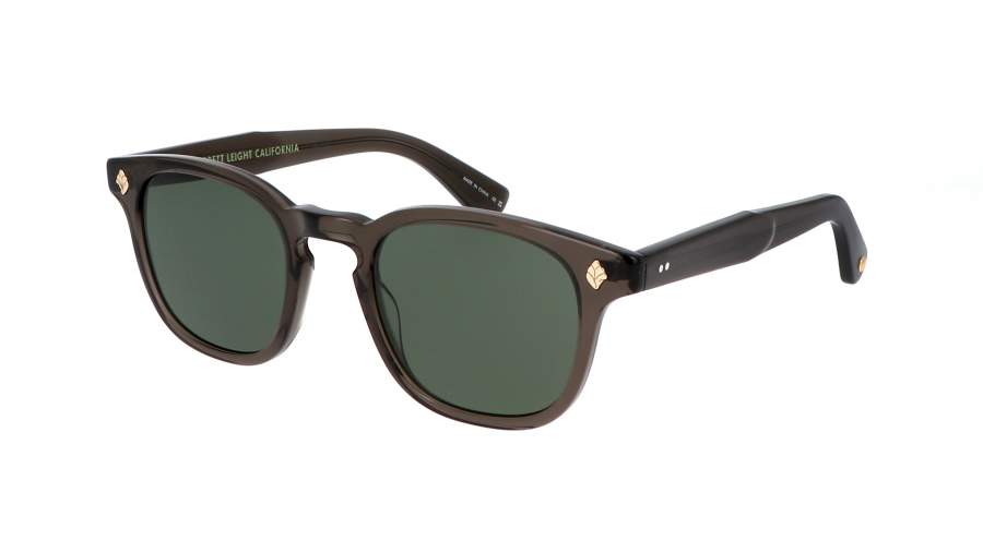 Sonnenbrille Garrett leight Ace  2081 BLGL/SFP G15 47-23  Durchsichtig Black glass auf Lager