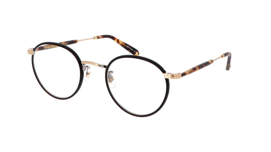 Brille Garrett Leight Wilson Schwarz Matt 3003 MBK-MST 49-22 Medium auf Lager