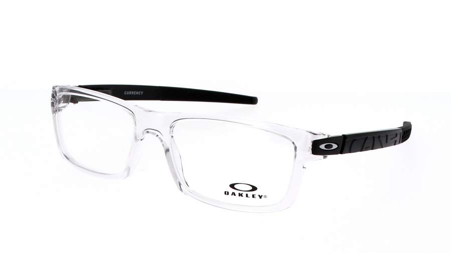 Brille Oakley Currency  OX8026 14 54-17  Durchsichtig Polished clear auf Lager