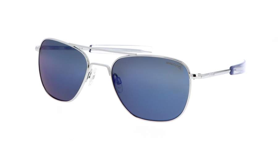 Sonnenbrille Randolph Aviator  AF274 55-20  Grau Bright chrome auf Lager