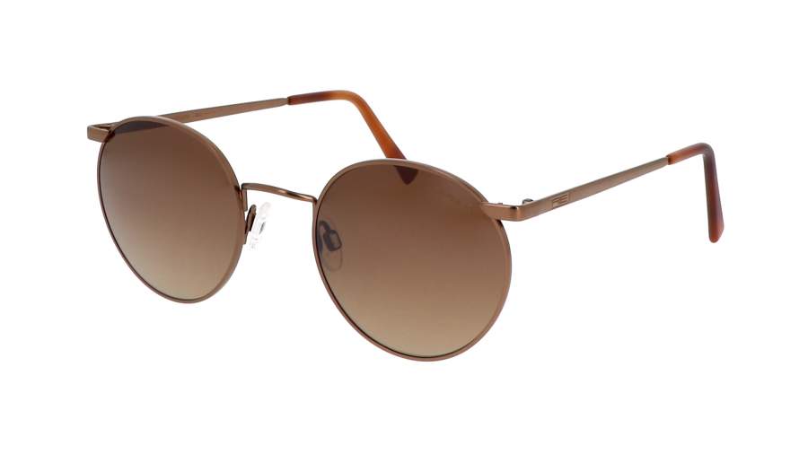 Occhiali da sole Randolph P3 22K Satin Chocolate Gold P3085 51-23 Marrone in stock