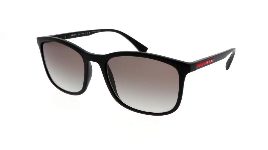 Occhiali da sole Prada Linea Rossa Lifestyle PS01TS DG00A7 56-19 Black rubber in stock