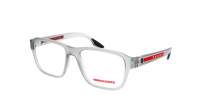 Prada Linea Rossa PS 04NV 14C1O1 54-17 Grey Transparent Rubber