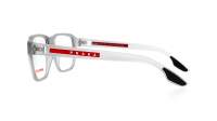 Prada Linea Rossa PS 04NV 14C1O1 54-17 Grey Transparent Rubber