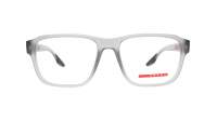 Prada Linea Rossa PS 04NV 14C1O1 54-17 Grey Transparent Rubber
