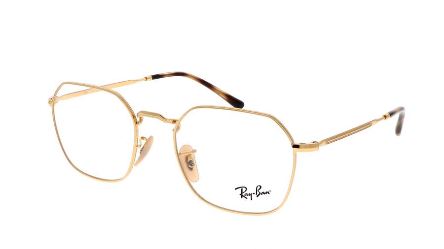 Occhiali da vista Ray-Ban Jim RX3694V RB3694V 2500 51-20 Oro in stock