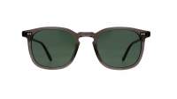 Garrett Leight Ruskin 2106 CHR/BIO G15 48-22 Bio Charcoal