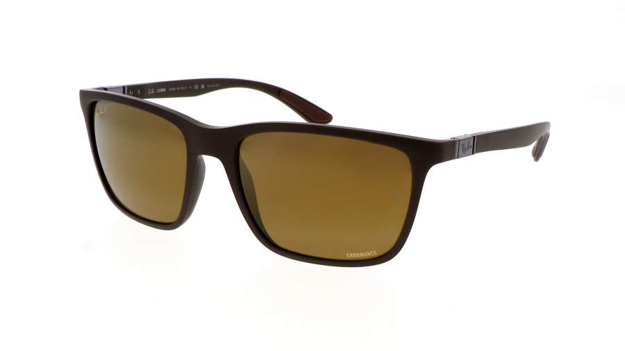 Occhiali da sole Ray-Ban RB4385 6124/A3 58-18 Matte Brown in stock