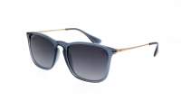 Ray-Ban Chris RB4187 6592/T3 54-18 Transparent Blue