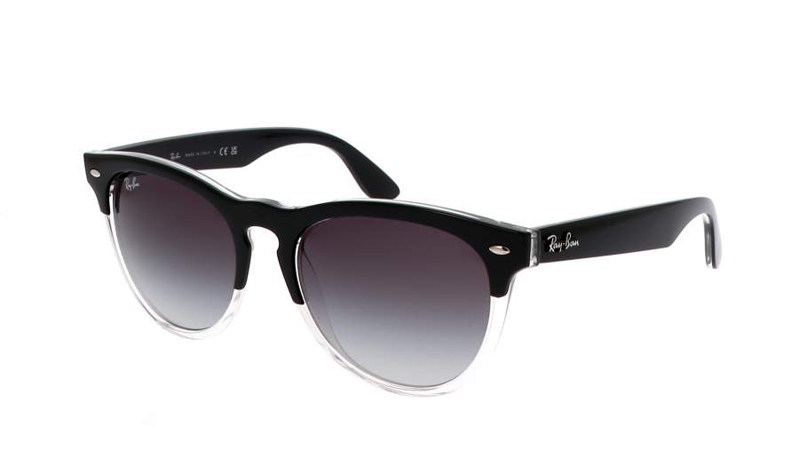 Occhiali da sole Ray-Ban Iris RB4471 6630/8G 54-18 Black on transparent in stock