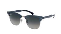 Ray-ban Clubmaster  RB3507 9248/71 51-21 Brushed blue on silver