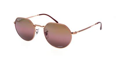 Ray-ban Jack RB3565 9202/G9 51-20 Rose gold