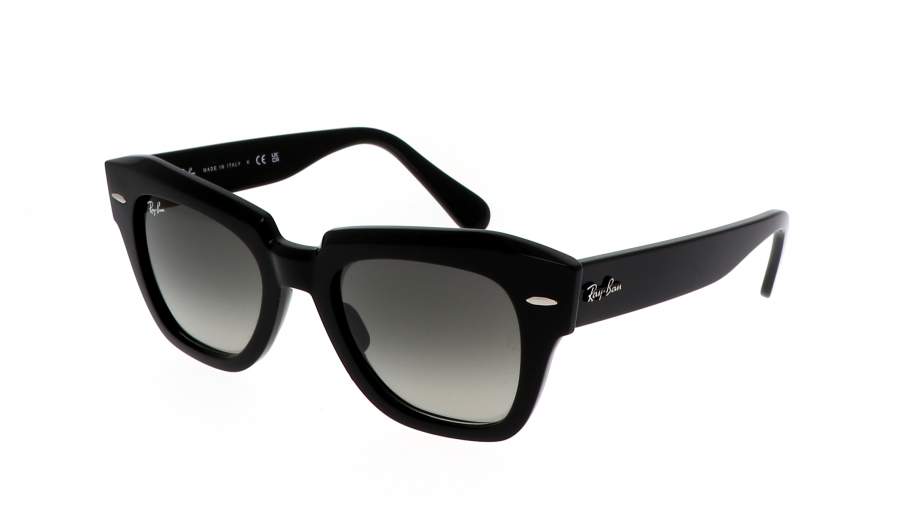 Occhiali da sole Ray-Ban State street RB2186 901/71 49-20 Nero in stock