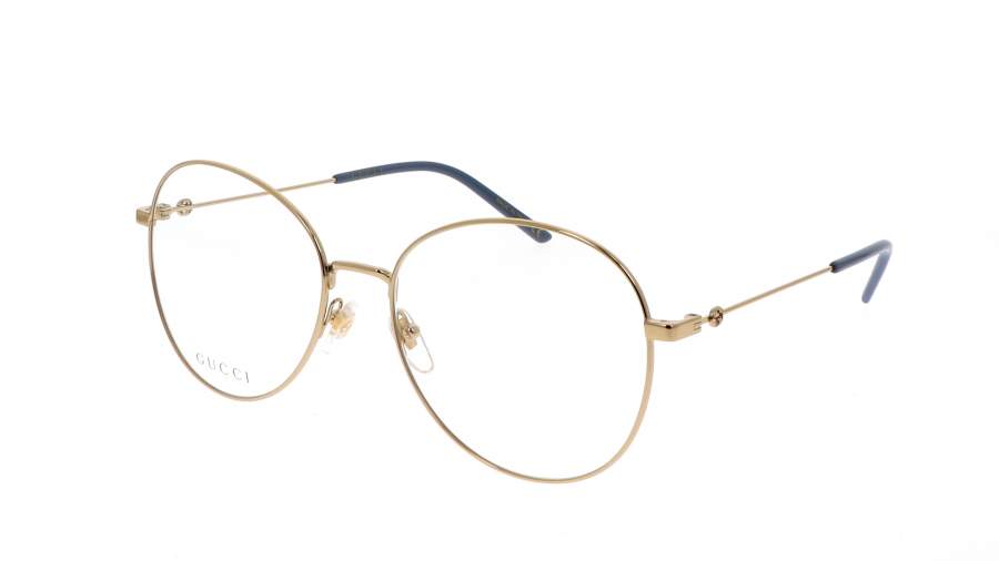 Eyeglasses Gucci  GG1201O 002 57-17 Gold in stock