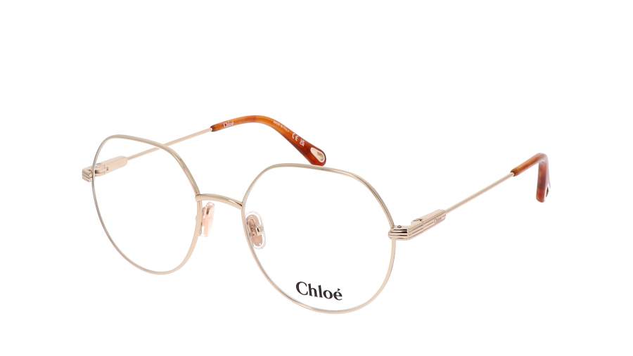 Occhiali da vista Chloé CH0137O 006 53-18 Oro in stock