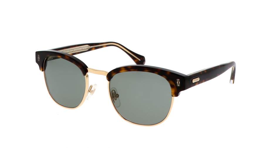 Occhiali da sole Cartier CT0366S 002 52-21 Havana in stock