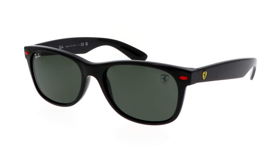 Occhiali da sole Ray-Ban New wayfarer Scuderia Ferrari RB2132M F601/31 55-18 Nero in stock