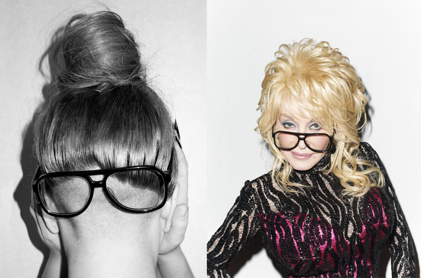 Les lunettes de vue Aviator du photographe mode Terry Richardson