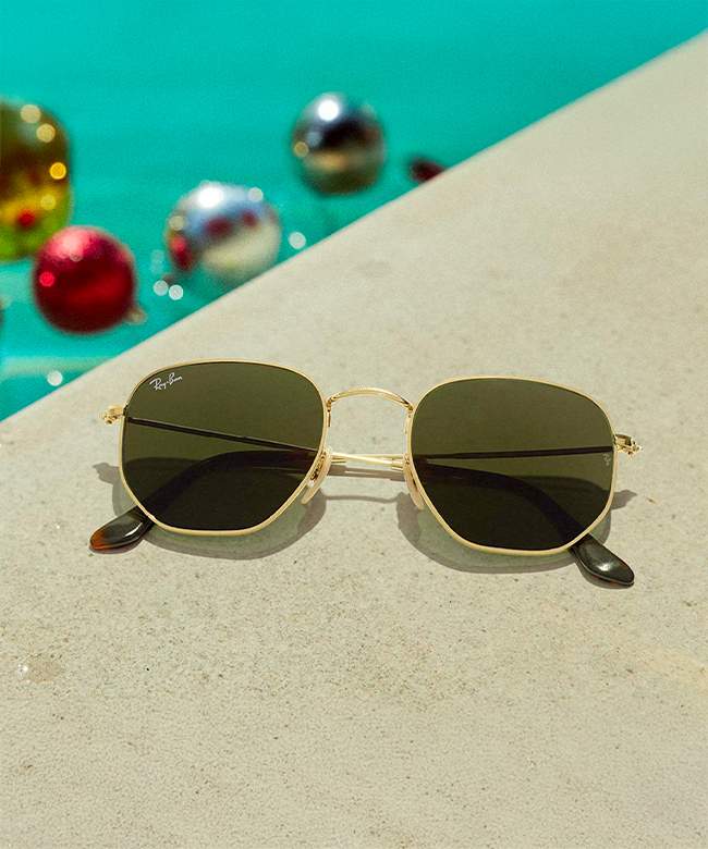 RAY-BAN HEXAGONAL FLAT LENSES