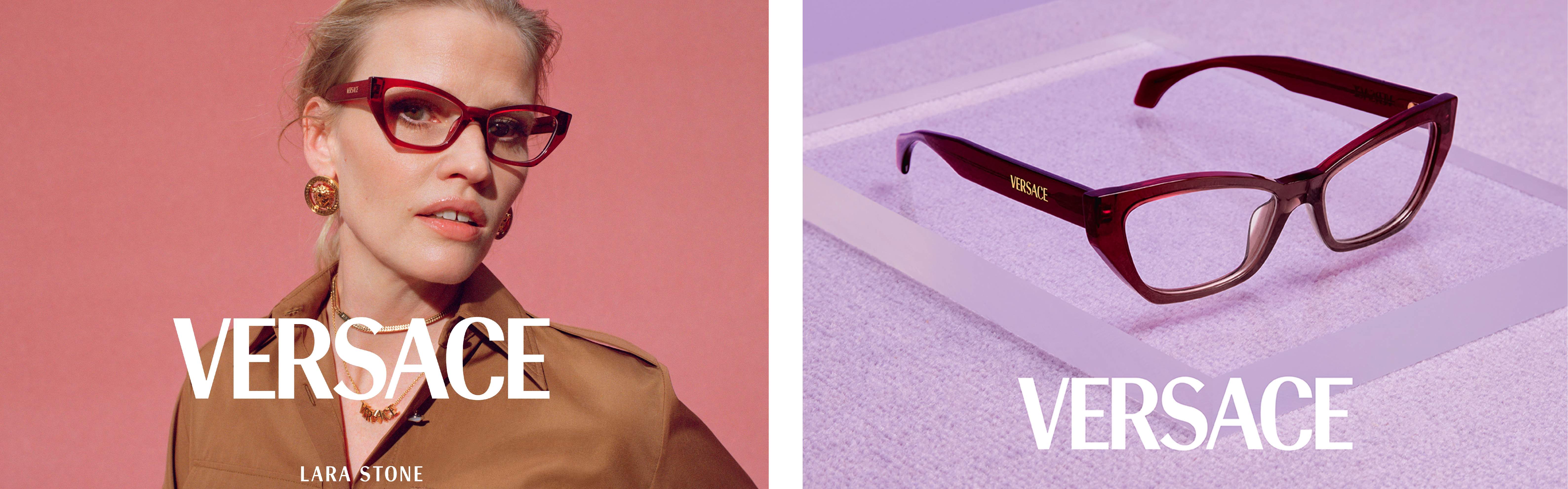 Lunettes de vue Versace pour femme et homme