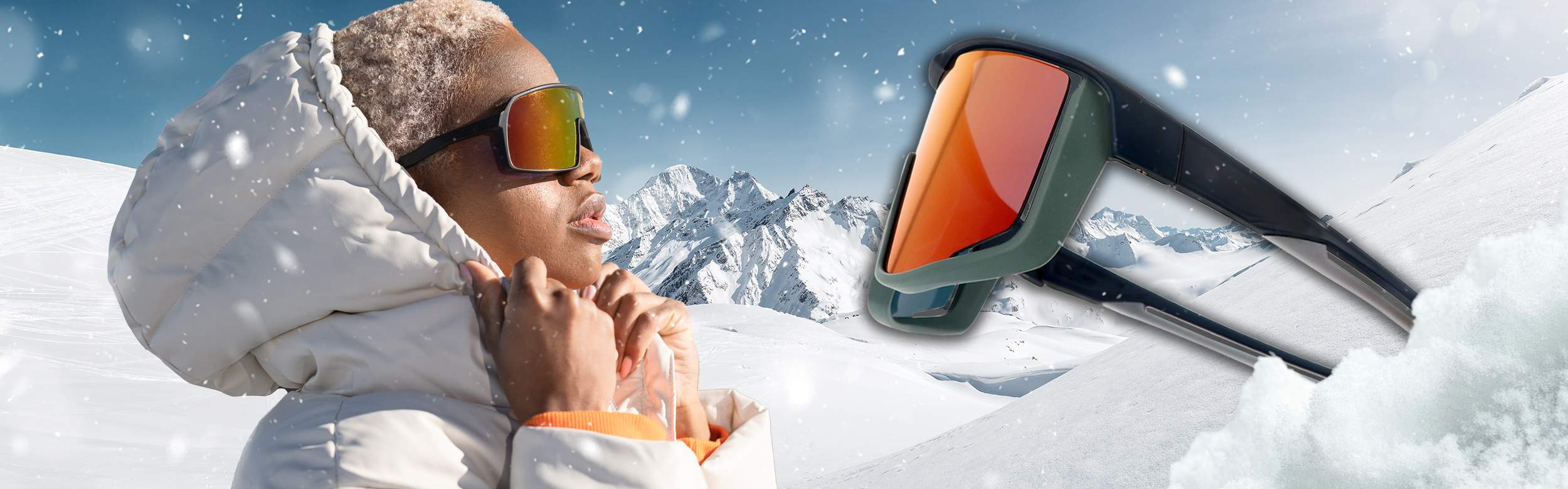 Lunettes de soleil pour la montagne et le ski