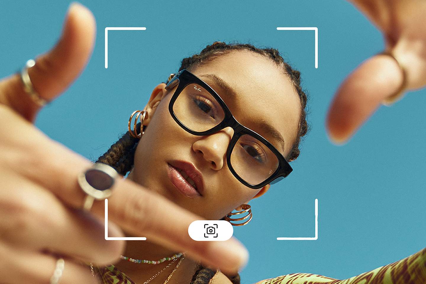 Lunettes de vue Ray-ban en essayage virtuel