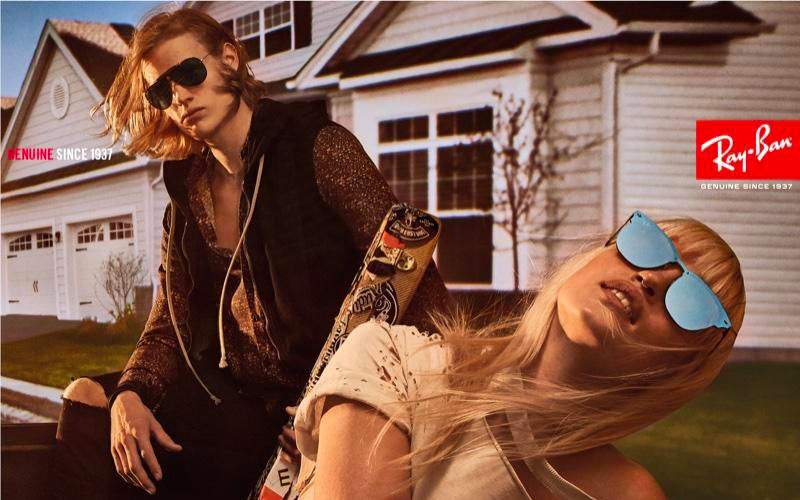 Lunettes de soleil miroir Ray-Ban